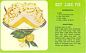 Key Lime Pie Recipe P19793