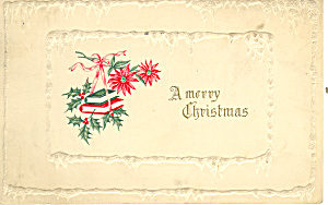 A Merry Christmas Postcard P21189