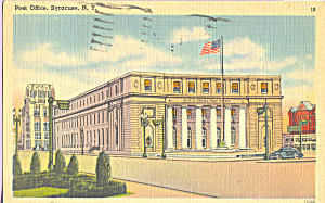 Post Office Syracuse New York P21898