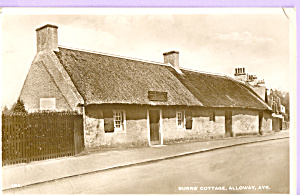 Burns Cottage Alloway South Ayrshire Scotland Rppc P21930