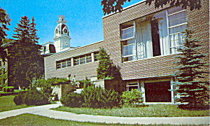 Memorial Library Hillsdale College Michigan P22168