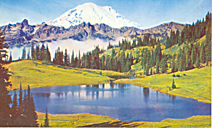 Mt Rainier And Tipsoo Lake Washington P22225