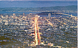 San Francisco Oakland Bay Bridge San Francisco Ca P22299