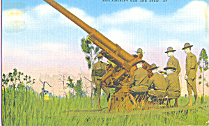 Anti-aircraft Gun And Crew P22338