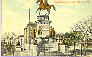 Washington Monument Richmond Virginia P22720