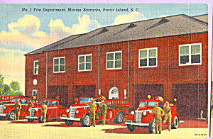 Fire Department Marine Barracks Parris Island P23061