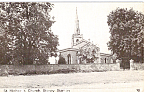 St Michael S Church Stoney Stanton Leicestershire England P23491