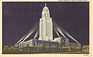 State Capitol Lincoln Nebraska P24423