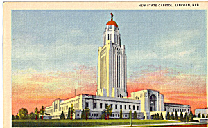 State Capitol Lincoln Nebraska P24425