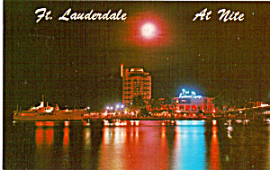 Night View Of Pier 66 Ft Lauderdale Florida P24838