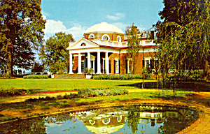 Monticello Home Of Thomas Jefferson P24907