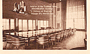 Interior Trustees Room Administration Building Chicago Fair P25534