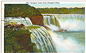 Niagara Falls From Prospect Point P25904