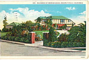 Residence Of Marion Davies Beverly Hills California P26337