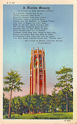 The Singing Tower Lake Wales Florida P26657