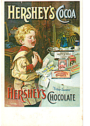 Repro Of Hershey Chocolate Ad Of Approx 1900 P27074