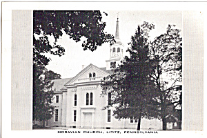 Moravian Church Lititz Pennsylvania P28105