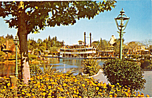 Sternwheeler Mark Twain In Frontierland Disneyland P28452