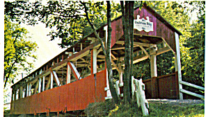 Trostletown Bridge Johnstown Pennsylvania Postcard P28790