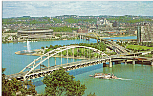 Fort Pitt Bridge Three Rivers Stadium P28791