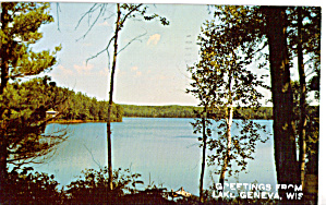 View Of Lake Geneva Wisconsin P29969