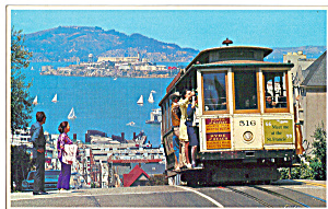 Hyde Street Cable Car San Francisco Ca P30049