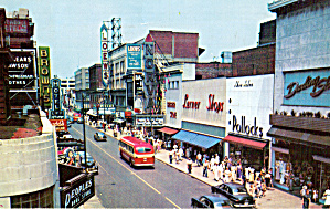 Street Scene Granby Street Norfolk Virginia In 1956 P30961