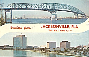 Jacksonville Fl Hant Bridge And Seaboard Coastline P33189