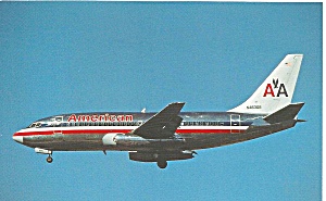American Airlines 737-293 N463gb Postcard P33516