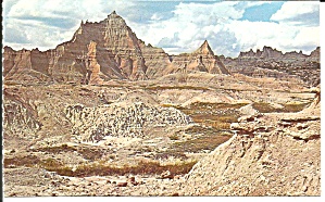 Badlands National Monument Sd Postcard P33626