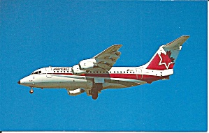 Air Bc Bae 146-2004 C-fbae Postcard P35246
