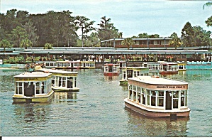 Silver Springs Fl Glass Bottom Boats Postcard P35782