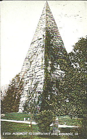 Richmond Va Monument To Confederate Dead P36051