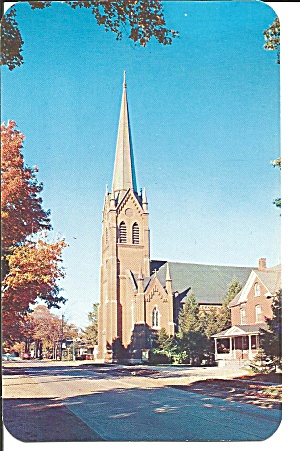 Niles Mi St Mary S Catholic Church Postcard P36085