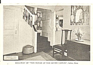 Salem Ma House Seven Gables Hallway P36546