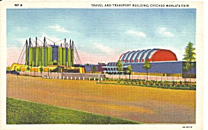 Chicago Worlds Fair 1933 Travel Transport Bldg P37168