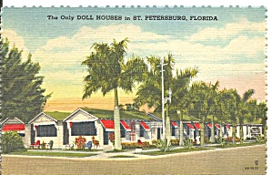 St Petersburg Fl Doll Houses Motel P37400