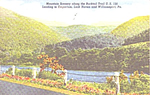 Pennsylvania Mountain Scenery On Us 120 P38853