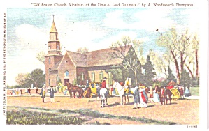 Bruton Parish Church From Painting By A Wordsworth Thompson P39111