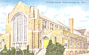 Northemberland Pa Methodist Church P39409