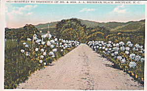 Mountain North Carolina Roadway To Resdence P39888