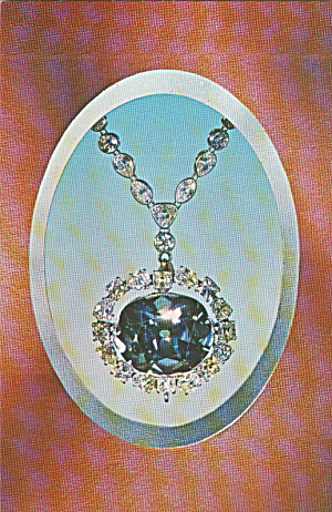Smithsonian Museum The Hope Diamond Actual Size P40337