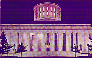 Columbus Ohio State Capitol Postcard P40461