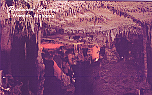 North Of Birmingham Alabama Rickwoods Caverns Postcard P40940