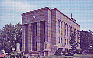 Webster County Courthouse Dixon Kentucky Postcard P40971
