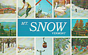 Mt Snow Vermont Tweleve Smaal Scenes From Mt Snow P41230