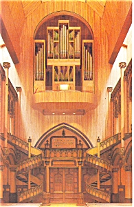Sacred Heart Chapel Montreal Postcard P4778