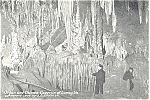 Luray Va Luray Caverns Chimes Postcard P4938