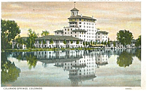Colorado Springs Co Broadmoor Hotel Postcard P5000
