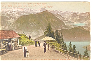 Swiss Alps Postcard P5803 1907